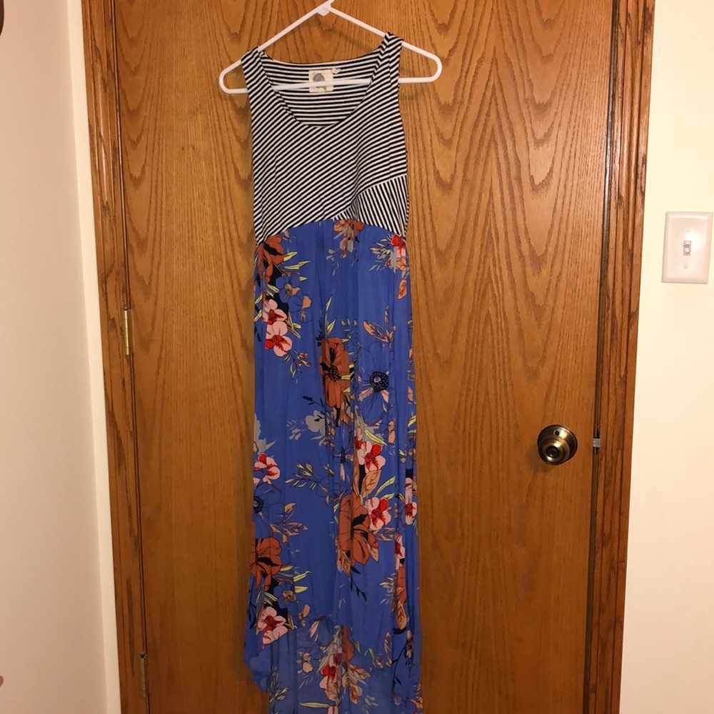 High - low maxi dress from Anthropologie